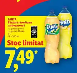 Lidl Fanta Băutură răcoritoare carbogazoasă Ofertă