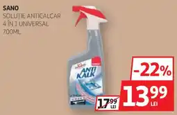 Auchan Sano soluţie anticalcar 4 în 1 universal Ofertă