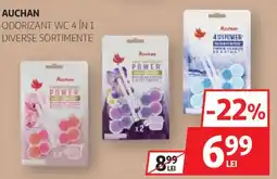 Auchan Auchan odorizant wc 4 în 1 Ofertă