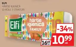 Auchan Elfi hârtie igienică Ofertă