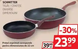 Auchan Schmitter tigăi/cratițe Ofertă