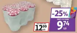 Auchan Set 6 borcane de sticlă Ofertă