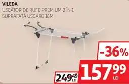 Auchan Vileda uscător de rufe premium 2 în 1 Ofertă