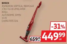 Auchan Bosch aspirator vertical BBHF214R Ofertă