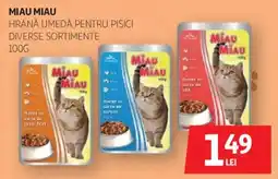 Auchan Miau miau hrană umedă pentru pisici Ofertă
