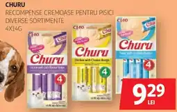 Auchan Churu recompense cremoase pentru pisici Ofertă