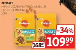 Auchan Pedigree hrană uscată pentru câini adulţi Ofertă
