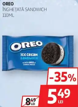 Auchan Oreo înghețată sandwich Ofertă