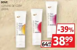 Auchan Dove lotiune de corp Ofertă