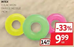 Auchan Intex colac neon Ofertă