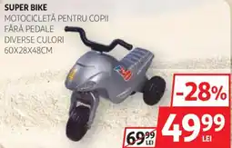 Auchan Super bike motocicletă pentru copii fără pedale Ofertă