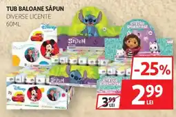 Auchan Tub baloane săpun Ofertă