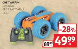 Auchan One two fun maşină rc ce se råstoarnă 13cm Ofertă