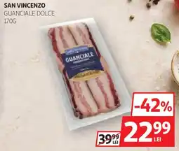 Auchan San vincenzo guanciale dolce Ofertă