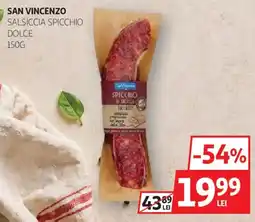 Auchan San vincenzo salsiccia spicchio dolce Ofertă