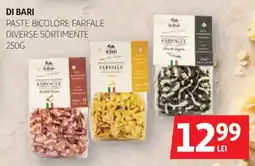 Auchan Di bari paste bicolore farfale Ofertă