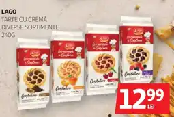 Auchan Lago tarte cu cremă Ofertă