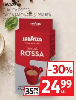 Auchan Lavazza qualita rossa cafea macinata şi prăjită Ofertă