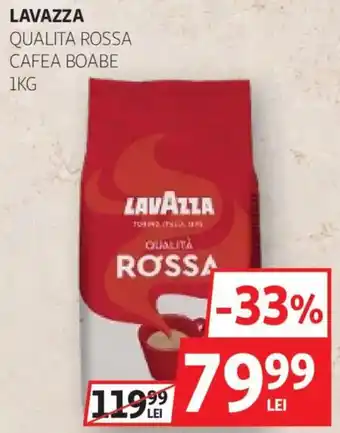 Lavazza qualita rossa cafea boabe