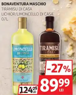 Auchan Bonaventura maschio tiramisu di casa lichior/limoncello di casa Ofertă