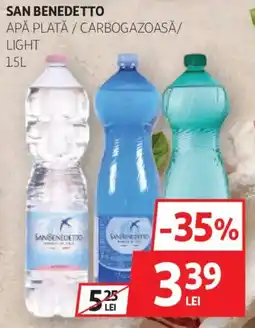 Auchan San benedetto apă plată / carbogazoasă/ light Ofertă