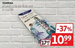Auchan Tempera acuarele pe bază de apă Ofertă