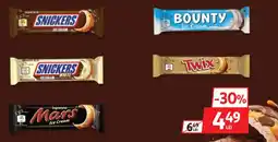 Auchan Bounty , snickers, mars, twix Ice Cream Ofertă
