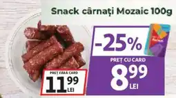 Auchan Snack cârnaţi Mozaic Ofertă