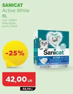 Animax SANICAT Active White Ofertă
