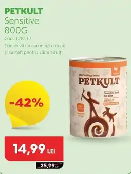 Animax PETKULT Sensitive Ofertă