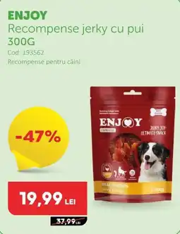 Animax ENJOY Recompense jerky cu pui Ofertă