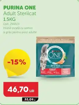 Animax PURINA ONE Adult Sterilcat Ofertă