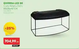 Animax DIVERSA LED 80 Curb Negru Ofertă