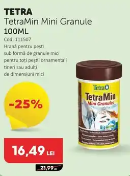 Animax TETRA TetraMin Mini Granule Ofertă