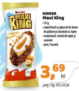 La Doi Pasi KINDER Maxi King Ofertă