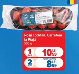 Carrefour Roşii cocktail, Carrefour la Piaţă Ofertă