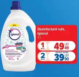Carrefour Dezinfectant rufe, Igienol Ofertă