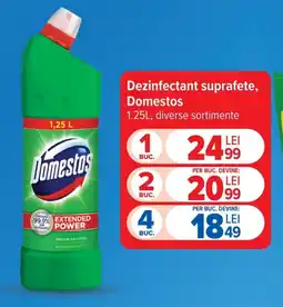 Carrefour Dezinfectant suprafete, Domestos Ofertă