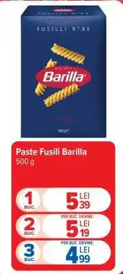 Carrefour Paste Fusili Barilla Ofertă