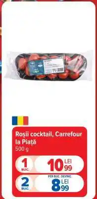 Carrefour Roșii cocktail, Carrefour la Piață Ofertă
