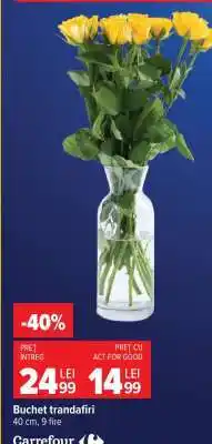 Carrefour Buchet trandafiri Ofertă
