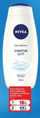 Carrefour Nivea Care Shower Creme Soft Ofertă