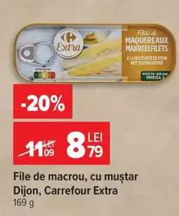 Carrefour File de macrou cu muștar Dijon, Carrefour Extra Ofertă
