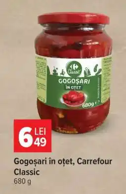 Carrefour Gogoșari în oțet, Carrefour Classic Ofertă