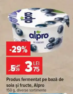 Carrefour Produs fermentat pe bază de soia și fructe Alpro Ofertă
