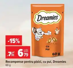 Carrefour Dreamies cu pui Ofertă