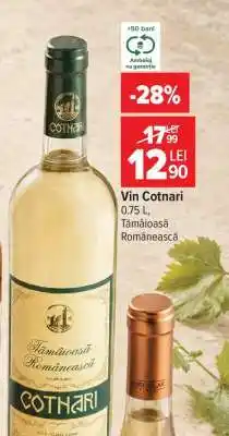 Carrefour Vin Cotnari Ofertă