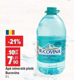 Carrefour Apă minerală plată Bucovina Ofertă