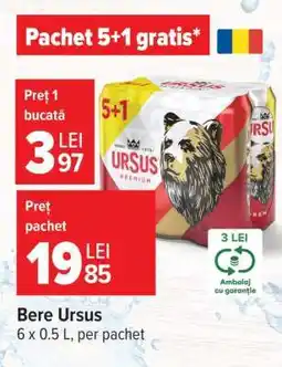 Carrefour Bere Ursus Ofertă
