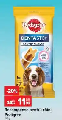 Carrefour Recompense pentru câini Pedigree Ofertă